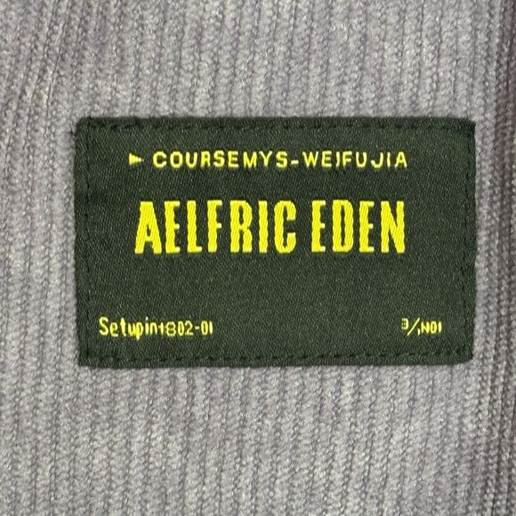 Aelfric Eden Large Pants Color Block Patchwork Corduroy 90s Hip Hop Cargo Baggy - Picture 7 of 13